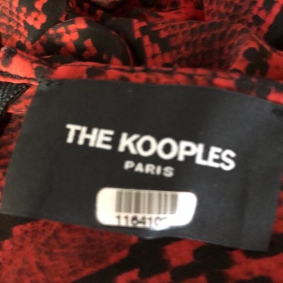 The Kooples Dress Snake Print Dress Small - Picture 12 of 16